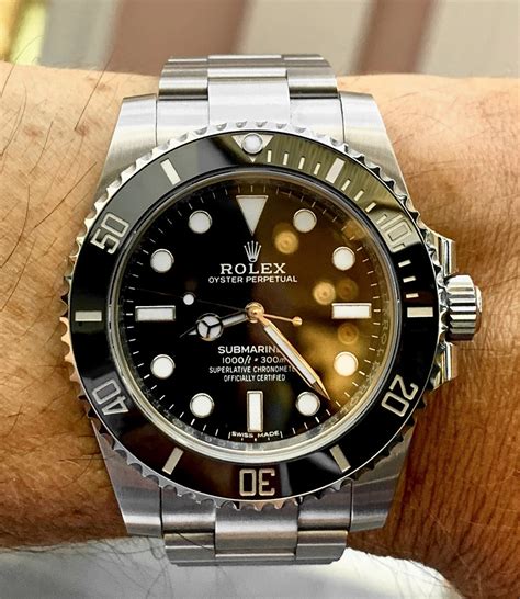 rolex sub no date review